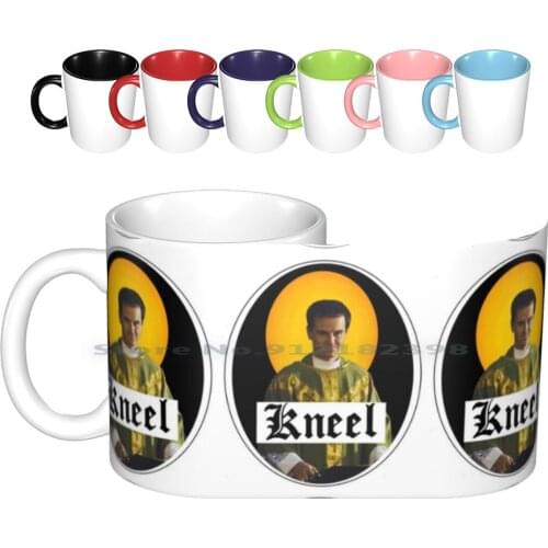 Fleabag Sexy Priest Ceramic Mugs Coffee Cups Milk Tea Mug Fleabag Sexy Priest Kneel Phoebe Waller Bridge Andrew Sherlock