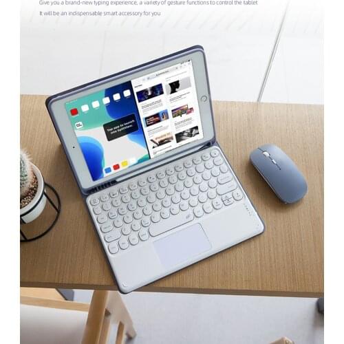 New Removed Keyboard For iPad Air 4 Case Keyboard With Pencil Holder Mouse For iPad air 4 2020 10.9‘’ Keyboard Cover