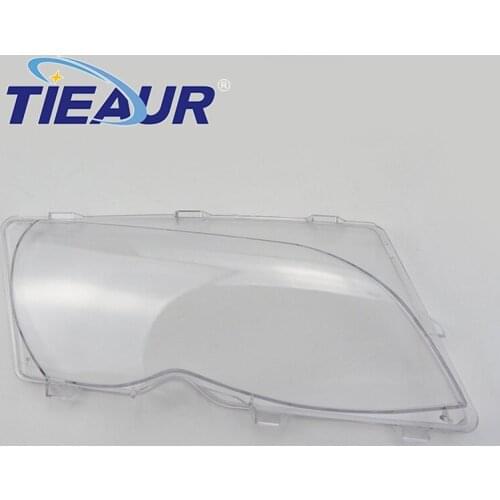 New Headlights lens cover For BMW E46 2002 2003 2004 headlamp clear shell Replacement