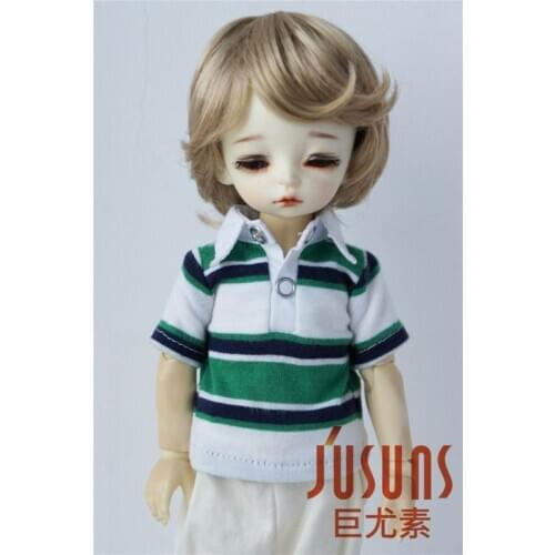 JD075 1/6 BJD wigs 6-7inchYOSD Smooth Cut doll wigs BB synthetic mohair toy wig doll accessories