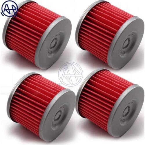 Fit For BMW 11 41 2343118 G650GS 650 Motorcycle Engine Oil Filter Machine Filter 2pairs Red