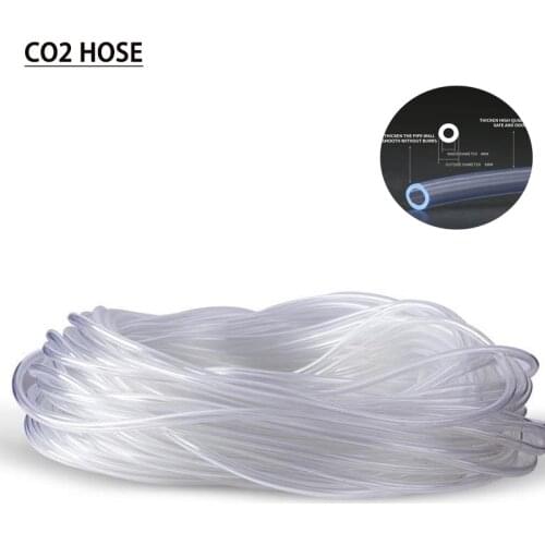Aquarium special PU hose for CO2 regulator generator system accessories CO2 pipe non-toxic and corrosion-resistant 4 * 6mm
