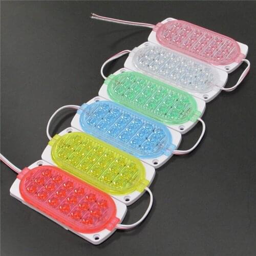 LED module light DC12V/DC24V 3.6W 360lm SMD2835 111mm*47mm waterproof IP65 Truck light Long vehicle Warning Contour light