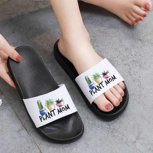 Women Shoes Cactus plant potted 2021 Shoes for Woman Spring Summer Hot New Sale Sandals house outdoor Beach Open Toe slides