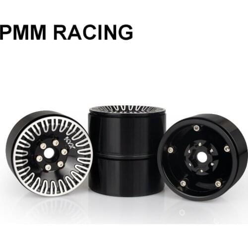 1 Pair CNC metal 1.9inch wheel hub For 1/10 RC Crawler Car Capra Traxxas Trx4 Axial scx10 II Tire accessories Upgrade parts