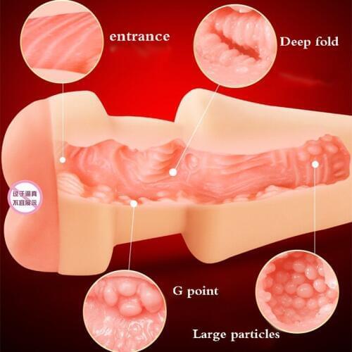 4D reality deep throat male masturbation comrades back court silicone sex toy artificial vaginal mouth anal fun blowjob