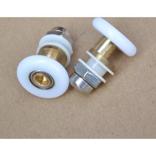 Free shipping eccentric wheel Shower room pulley bathroom shower sliding glass door roller household repari hardware part