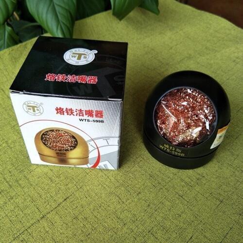 Iron head cleaner alternative sponge can be used repeatedly in tin solder ball cleaning in network