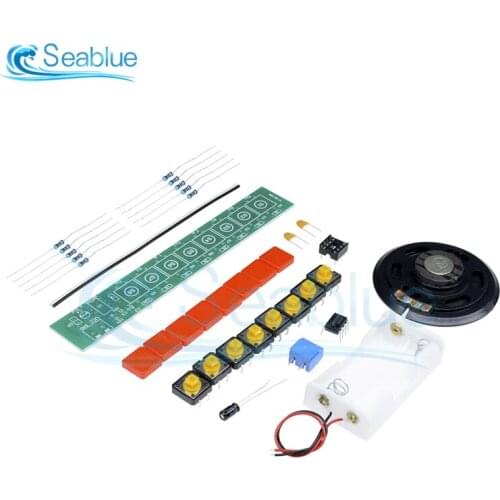 Electric Piano DIY Kits NE555 DIY Electronic Organ Module Electronics Soldering Practice Learning Kits Electronic Organ Module