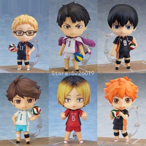 Haikyuu Action Figure 789# Ushijima Wakatoshi Anime Figure 616# Kei Tsukishima Figure 563# Oikawa Tooru 489# Tobio Kageyama Toys