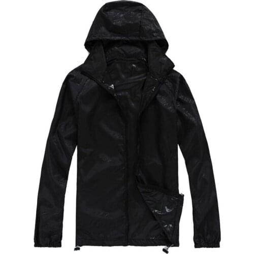 Quality Mens Quick Dry Skin Jackets Women Coats Ultra-Light Casual Windbreaker Waterproof Windproof Brand Clothing Jacket Coat