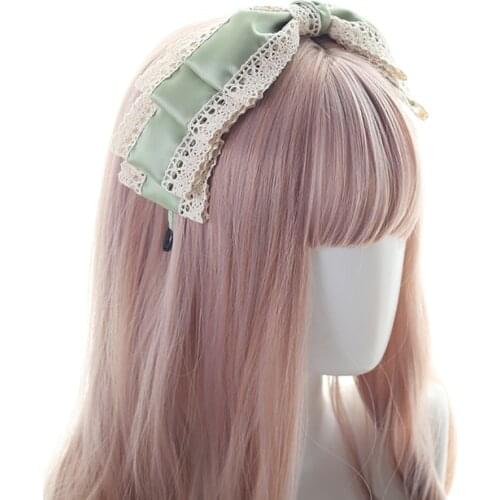 Classic Lolita KC Sweet Hairband with Bow Decor