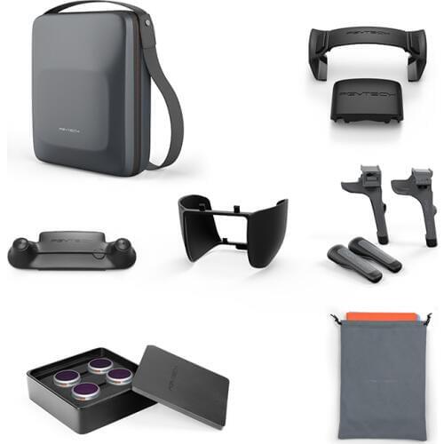 7 IN 1 Set Remote Control Guard & drone bag& Landing Gear Leg&Propeller Motor Holder&camera filter For DJI Mavic 2 Zoom drone