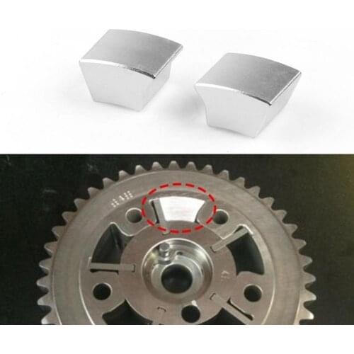 2Pcs Aluminum Alloy Air Valve Cam Phaser Lockout Kit Car Accessories for Ford