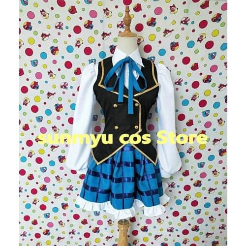 Granblue Fantasy Anna Uniform Clothes Cosplay Costume,Custom Size Halloween Wholesale