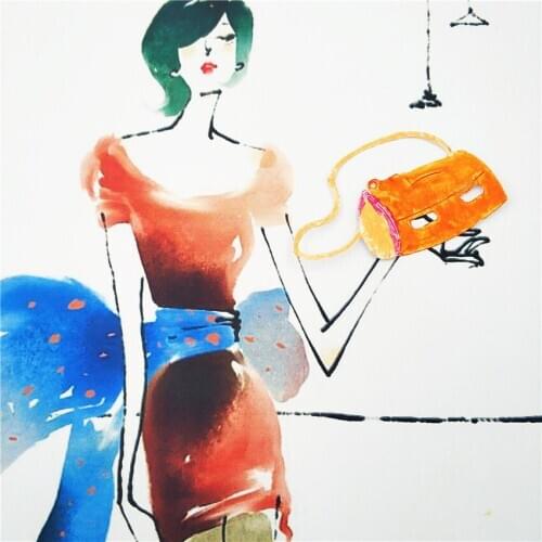 Small Sachets Metal Cutting Dies Scrapbooking for Card Making DIY Embossing Cuts New Craft Die