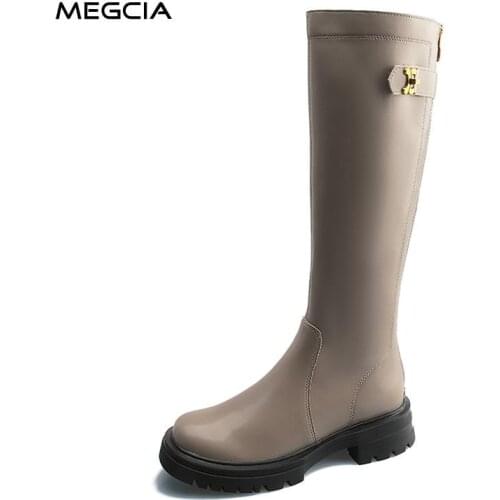 MEGCIA Women's High Boots