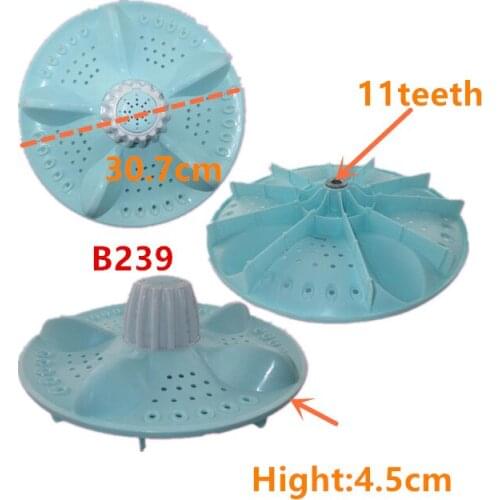 11 Teeth Diameter 30.7cm Washing Machine Pulsator Replacement Part Wave Plate Pulsator
