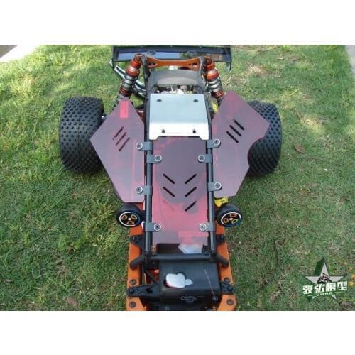 BAJA 5B upgrade windows for Rovan KM HPI 1/5 RC car dust proof window (Red)