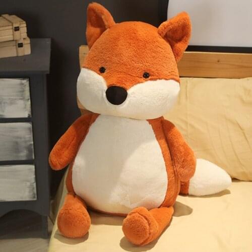 New 50/70/90cm Lovely Cartoon Fox Plush Toys Soft Stuffed Animals Dolls Appease Baby Toys For Children Kids Birthday Gift