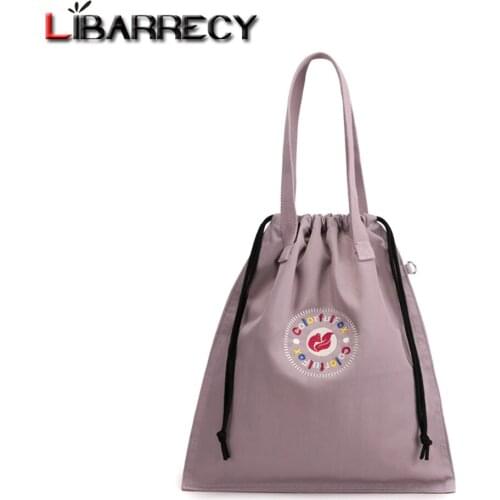 New Style Casual Large Capacity Ladies Handbags 2021 High Quality Nylon Solid Color Women Shoulder Bags Travel Bag Wallet Sac