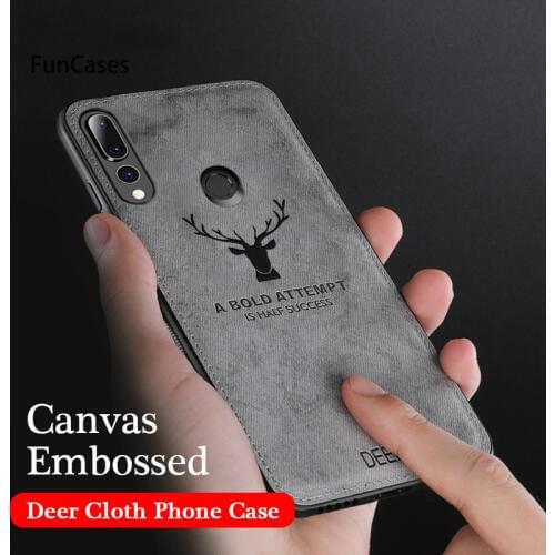 Luxury TPU Design Style Deer Soft Case For Huawei P Smart Y9 Y7 Y6 Pro 2019 P30 P20 Lite Pro Honor 8A 8C 8X Pattern Cover Shell