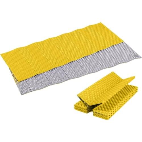 183X56cm Outdoor Camping Folding Mat IXPE 2.0cm Thickened Egg Nest Moisture-proof Pad Outdoor Tent Mat Mattress Beach Mat Pad