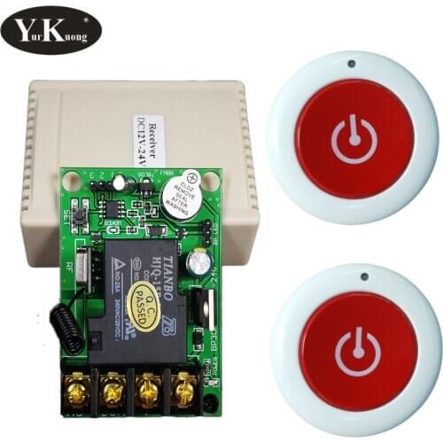 Motor Water pump Remote Switch 12V 13V14V15V16V18V 24V 30A Relay Wireless Switch ASK Smart Home High-power Receiver Wall Remote