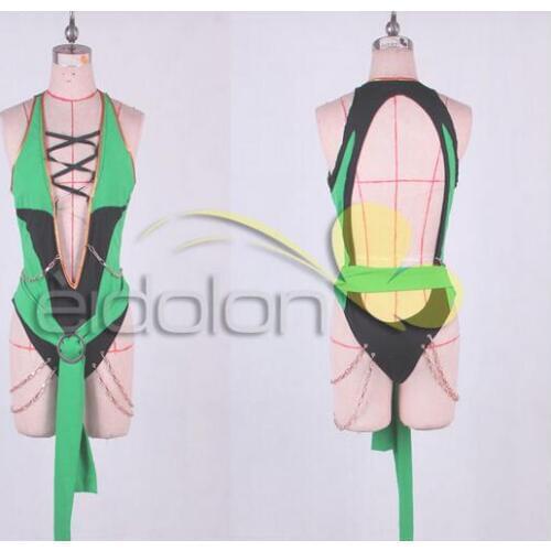 2016 Game Anime Mortal Kombat 9 Jade Cosplay Costume