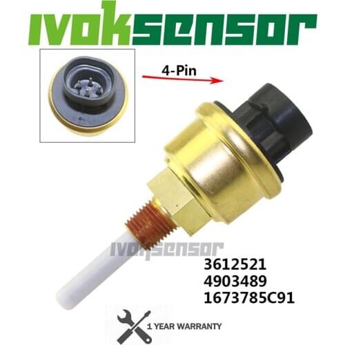 4903489 Starting Signal Coolant Fluid Level Sensor Cooling System Switch For CUMMINS L10 M11 ISM N14 ISX PAI 3612521 1673785C91