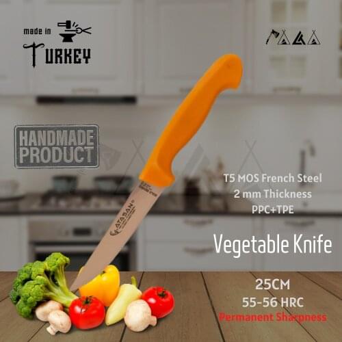 ATASAN Gold Series Vegetables Knife 01 Kitchen Knives Handmade High Quality Professional Stainless Steel Chefs Knives 2021
