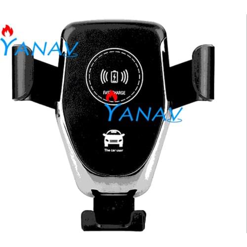 Car Wireless Charging Stand Holder for iPhone Xiaomi Samsung USB 0W fast charging mobile phone holder infrared wireless