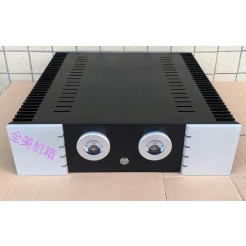 Vu meter case series/Class A/subwoofer amplifier/pure post amplifier/amplifier audio/HiFi/DIY home theater case