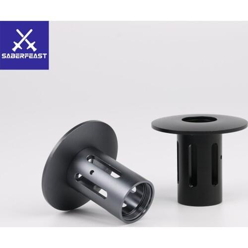 SaberFeast Emitter Parts for Lightsaber Sword Metal Hilt Laser Custom DIY Accessories Head Components Toys-ET009