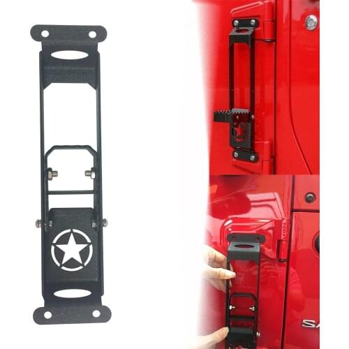 For Jeep Wrangler JL For Jeep Wrangler JK 2007- 2018+ JL1091 Foot pegs LANTSUN