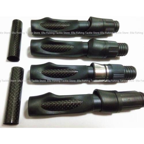 3K Carbon + OVS-TS 16# Reel Seat Kit Ergonomic Spinning Reel Seat Standard Graphite Spinning Reel Seat Repair components