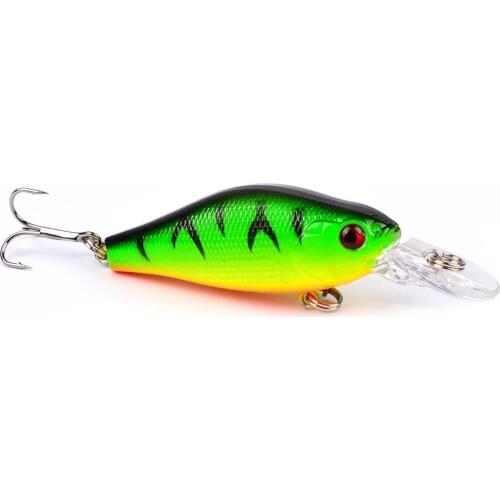 Crankbait Fishing Lures 7cm 8g Topwater Isca Artificial Japan Hard Bait Minnow Swimbait Trout Bass Carp Fishing Tackle DXM007