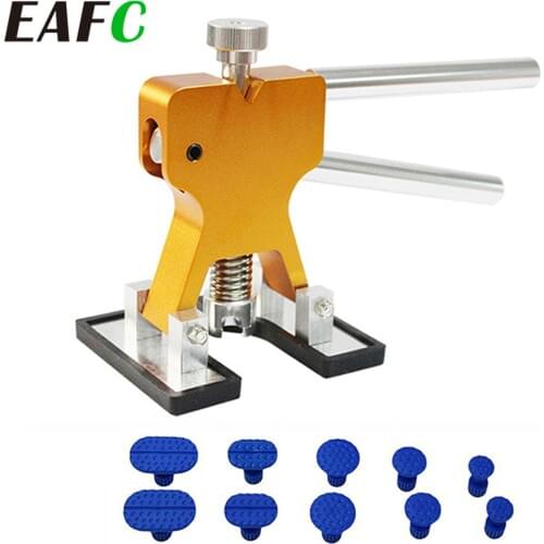 Full Metal) Car Dent Removal Tool Paintless Car Body Dent Repair Kit Vehicle 500g with Tabs