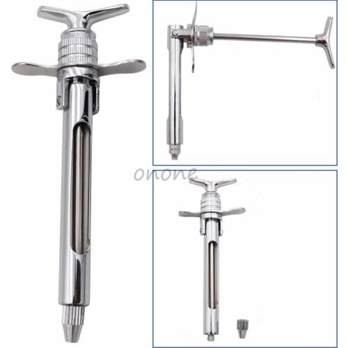 Stainless Steel Dentistry Surgical Instrument with Dental Teeth Care Head Anesthesia Dental Syringe aspirating syringe