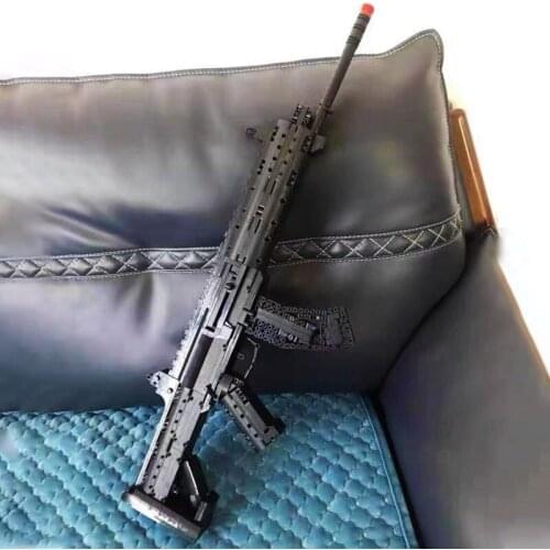 Military Weapon Type 95 Automatic Rifles Building Blocks Bricks City Police SWAT Model Gun Toys For Boy Birthday Gift 1133pcs