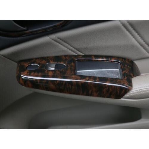 High quality ABS Car door lift window switch Button protection scuff plate decoration cover For Honda Civic 2005-2011