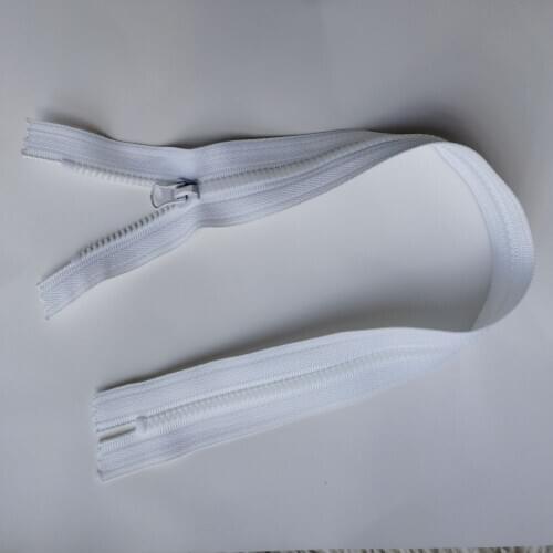 10pcs closed-end zipper auto lock sliders\No3 3#white resin zipper\20cm 40cm for garment pocket Pillow cases toy Pet clothin