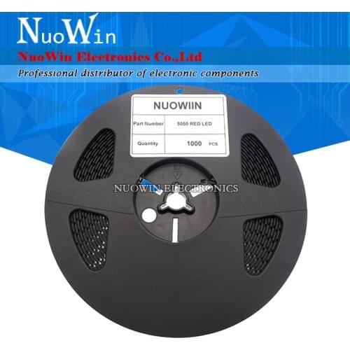 1000pcs 5050 SMD LED White Red Blue Yellow Green Warm White Light Emitting Diode