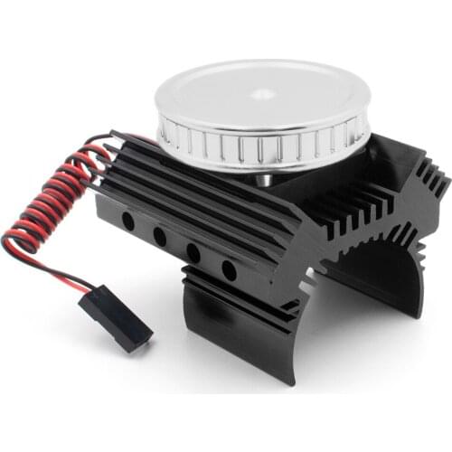 36mm Engine Heat Sink 540/550 Motor Radiator Cooling Fan for 1/10 Traxxas TRX4 Defender G63 SCX10 II RC Car Accessories