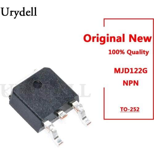 5pcs MJD122G J122G NPN Complementary Darlington Power Transistor TO-252 New and Original