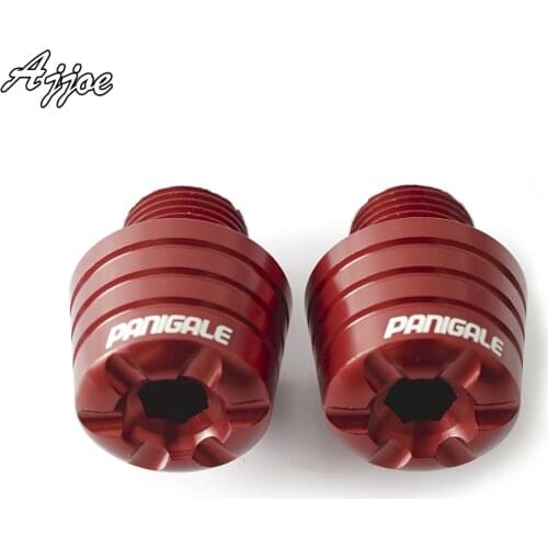 For Ducati Panigale V2 Streetfighter V4 2020 Motorcycle CNC Aluminum Handle Bar End Handlebar Caps