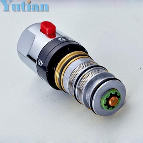 Free Shipping High Quality Brass Thermostatic mixer Cartridge, Thermostatic Mixer Valve, temperature sensor, YT-5117