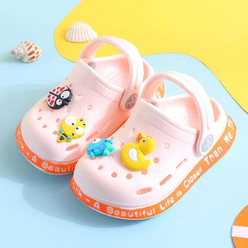 Kids Shoes for Girl Sandals 2021 Newest Summer Popular Style for Boys Bedroom Soft Safty Shoes Various Kinds Colorful Pattern