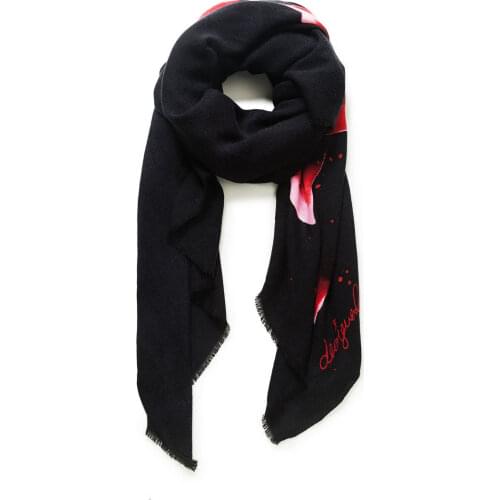 Spanish Single Accessories New Womens Printed Long Scarf