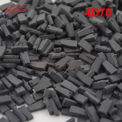 Kigoauto Transponder Key Remote Car Key Chip Blank Suitable for Toyota 4D70 Chip Transponder Virgin Carbo